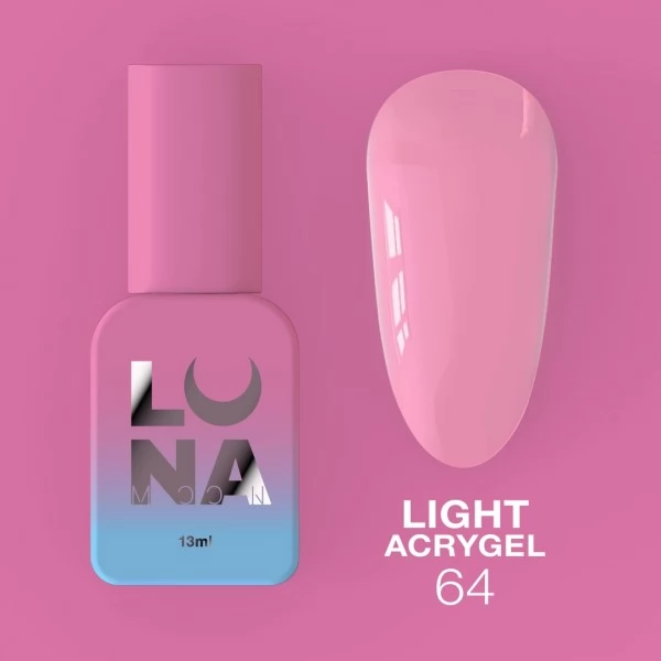 Light Acrygel no.64 13 ml Lunamoon Light Acrygel no.64 13 ml Lunamoon