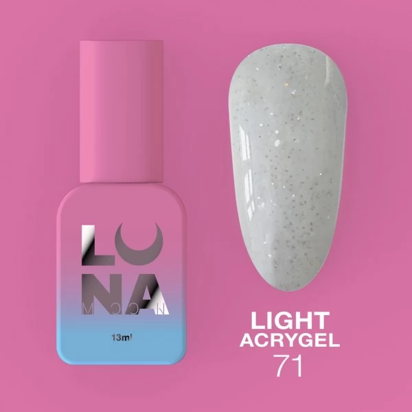 Light Acrygel no.71 13 ml Lunamoon Light Acrygel no.71 13 ml Lunamoon