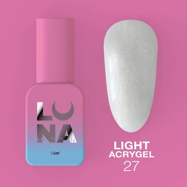 Light Acrygel no.27 30 ml Lunamoon Light Acrygel no.27 30 ml Lunamoon