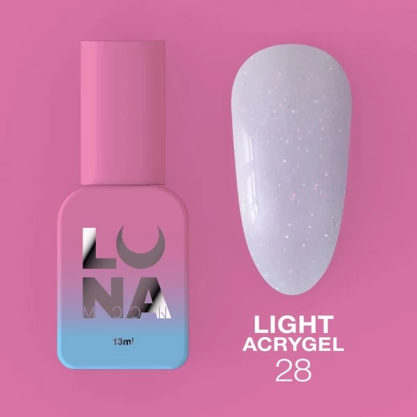 Light Acrygel no.28 30 ml Lunamoon Light Acrygel no.28 30 ml Lunamoon