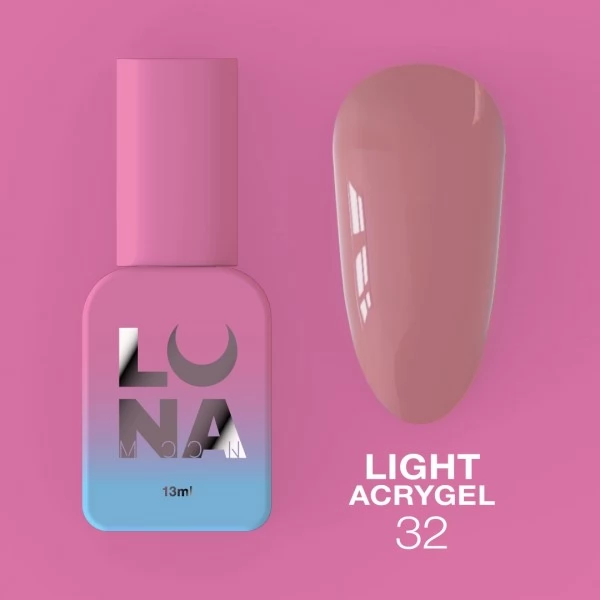 Light Acrygel no.32 30 ml Lunamoon Light Acrygel no.32 30 ml Lunamoon