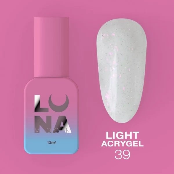 Light Acrygel no.39 30 ml Lunamoon Light Acrygel no.39 30 ml Lunamoon