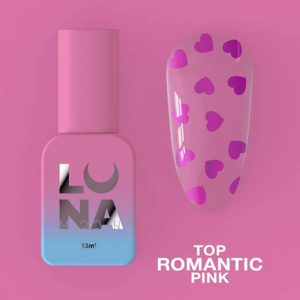 Gel Top Romantic Pink 13 ml Lunamoon