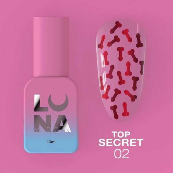 Gel Top Secret no.2 13 ml Lunamoon Gel Top Secret no.2 13 ml Lunamoon