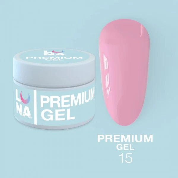 Builder Premium Gel no.15 15 ml Lunamoon Builder Premium Gel no.15 15 ml Lunamoon