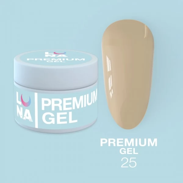 Builder Premium Gel no.25 15 ml Lunamoon Builder Premium Gel no.25 15 ml Lunamoon