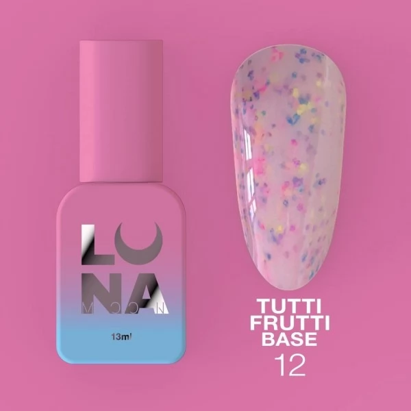 Camouflage Tutti Frutti Base gel no.12 13 ml Lunamoon Camouflage Tutti Frutti Base gel no.12 13 ml Lunamoon