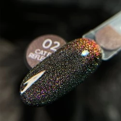 Gel polish NAILSOFTHENIGHT Cat eye Reflective 02 10 ml