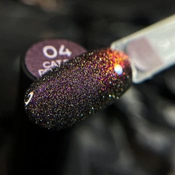 Gel polish NAILSOFTHENIGHT Cat eye Reflective 04 10 ml