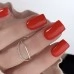 Gel polish NAILSOFTHEDAY Lets special red 10 ml 