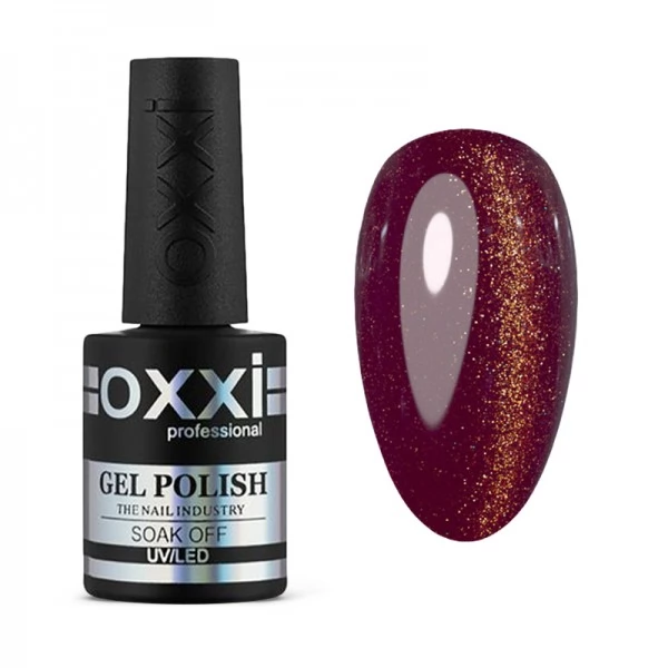 Oxxi gel polish CAT no.068(brown-red, magnetic) 10 ml