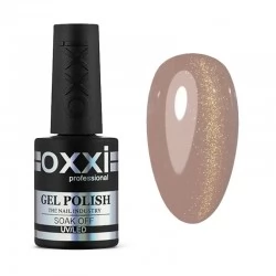 Gel polish Oxxi CAT no.107 (light brown with golden magnetic glare) 10 ml