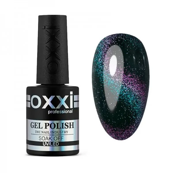 Oxxi MagicCat no.04 gel polish (purple, with green magnetic highlight) 10 ml Oxxi MagicCat no.04 gel polish (purple, with green magnetic highlight) 10 ml