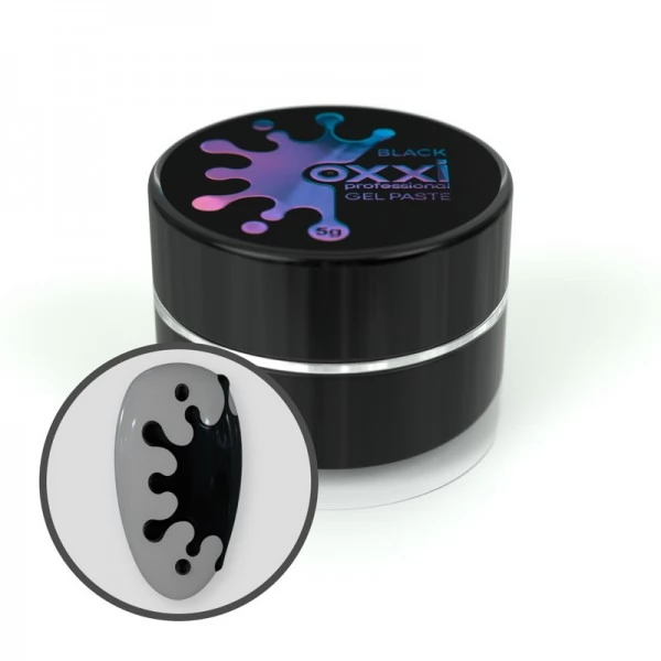 Gel paste black OXXI