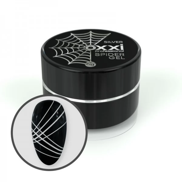 Gel paint Silver SPIDER GEL SILVER OXXI