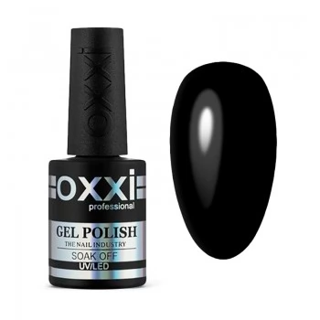 Gel polish Oxxi BlackBerry (super black) 10 ml
