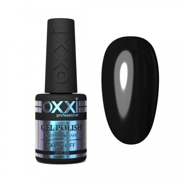 Gel polish OXXI 10 ml 056 gel (black) Gel polish OXXI 10 ml 056 gel (black)