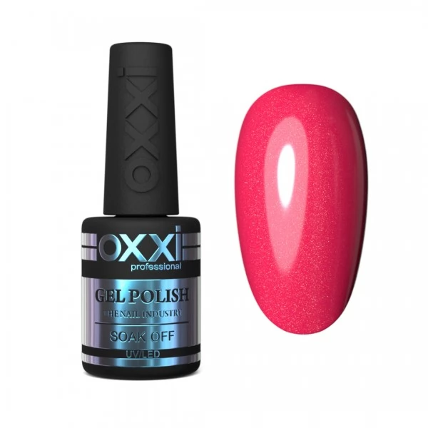 Gel polish OXXI 10 ml 139 gel (blood-red with barely microblast) Gel polish OXXI 10 ml 139 gel (blood-red with barely microblast)