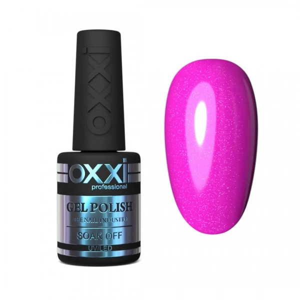 Gel polish OXXI 10 ml 140 gel (dark pink with barely noticeable microblast) Gel polish OXXI 10 ml 140 gel (dark pink with barely noticeable microblast)