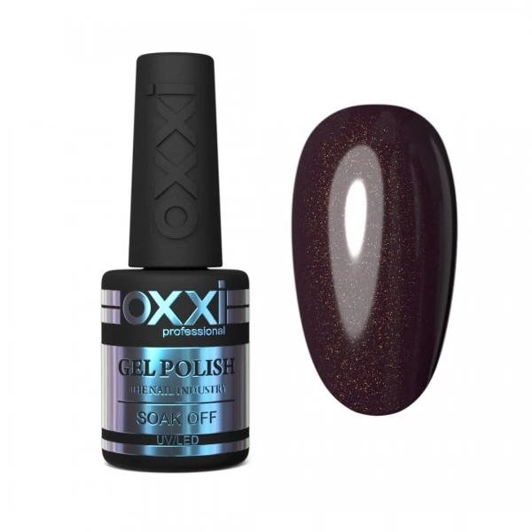 Gel polish OXXI 10 ml 144 (very dark brown with microblase) Gel polish OXXI 10 ml 144 (very dark brown with microblase)