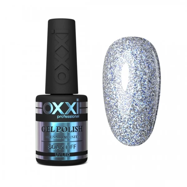 Gel polish OXXI 10 ml 221 (white gold with a light blue effice) Gel polish OXXI 10 ml 221 (white gold with a light blue effice)