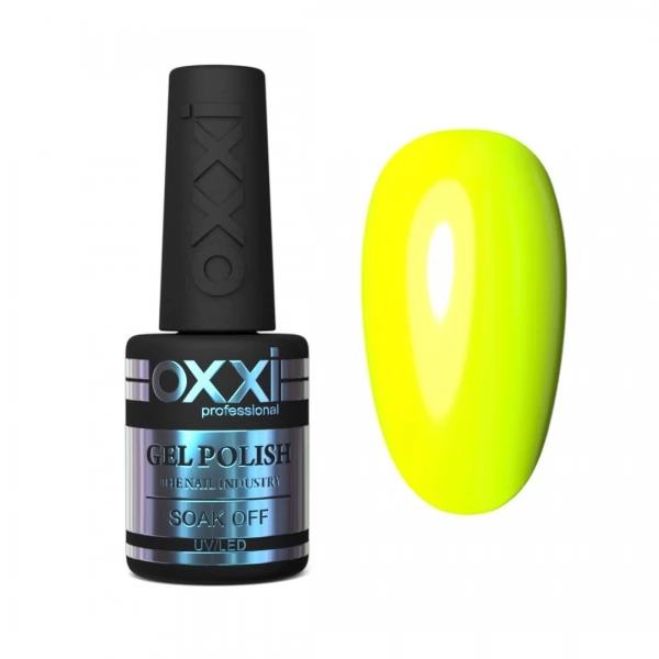 Gel polish OXXI 10 ml 241 (bright lemon-yellow, neon) Gel polish OXXI 10 ml 241 (bright lemon-yellow, neon)