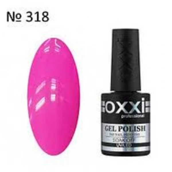 Gel polish OXXI 10 ml 318 Gel polish OXXI 10 ml 318