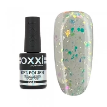 Gel polish Oxxi 10 ml RUMBA 01 golden-light green