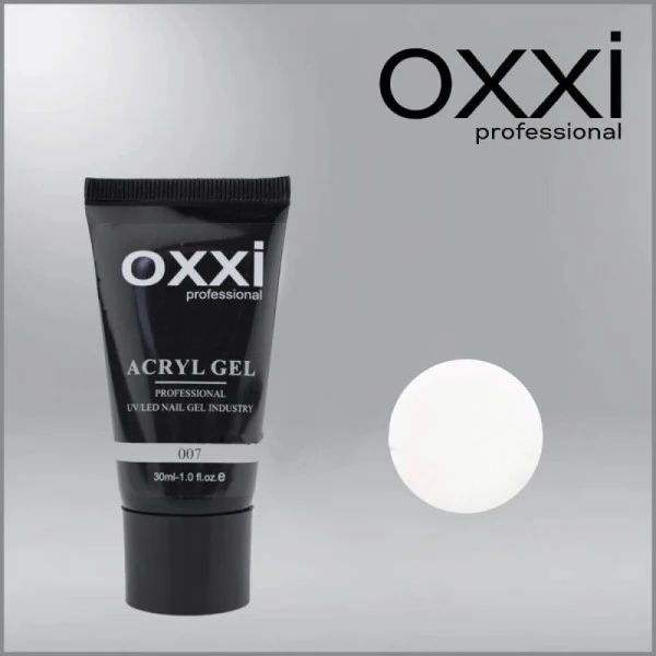 אקריל פוליג׳ל Oxxi professional 007 30 ml אקריל פוליג׳ל Oxxi professional 007 30 ml