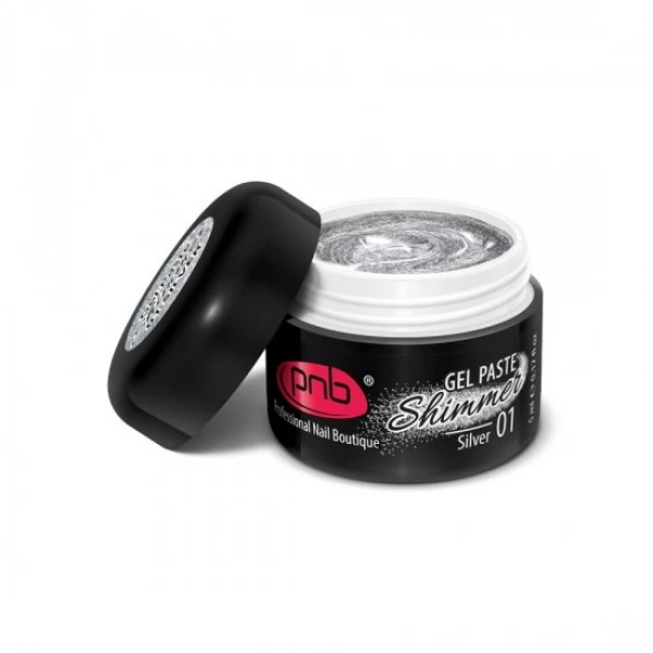 Shimmer Gel Paste 01 Silver 5 ml Shimmer Gel Paste 01 Silver 5 ml