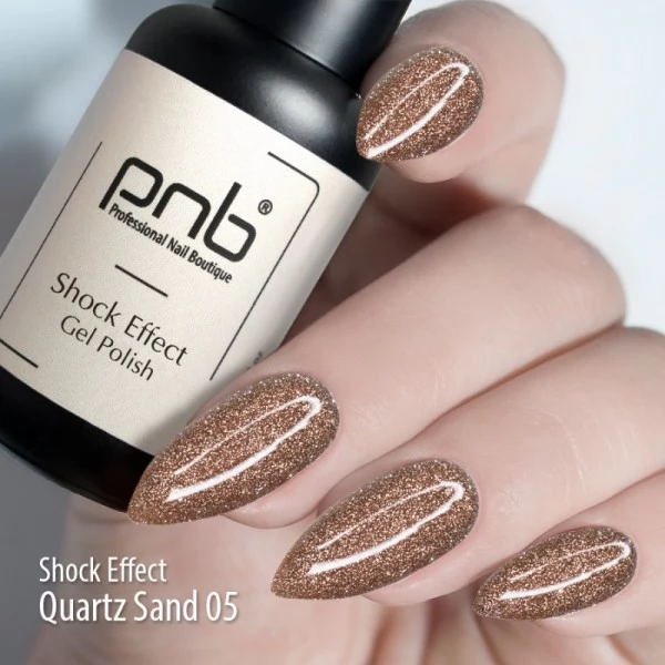 Gel Polish SHOCK EFFECT 05 Quartz Sand PNB 8 ml Gel Polish SHOCK EFFECT 05 Quartz Sand PNB 8 ml