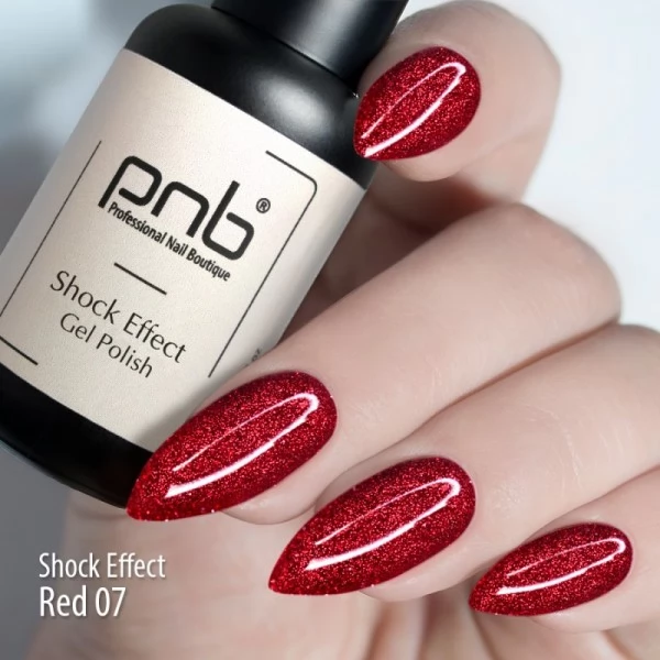 Gel Polish SHOCK EFFECT 07 Red PNB 8 ml Gel Polish SHOCK EFFECT 07 Red PNB 8 ml