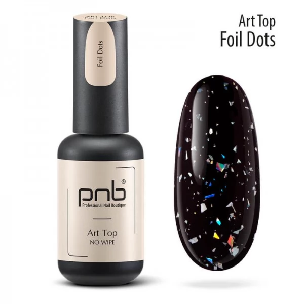 Art Top PNB Foil Dots No Whipe 8 ml Art Top PNB Foil Dots No Whipe 8 ml