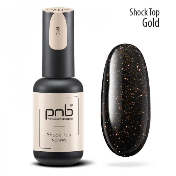 Shoсk Top PNB Gold No Whipe 8 ml Shoсk Top PNB Gold No Whipe 8 ml