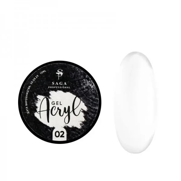 Acryl Gel Saga no.02 13 ml Acryl Gel Saga no.02 13 ml