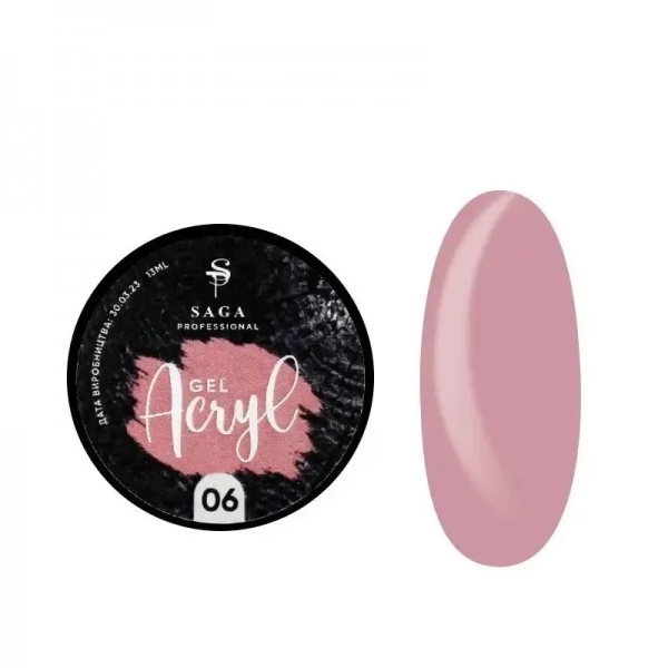 Acryl Gel Saga no.06 13 ml Acryl Gel Saga no.06 13 ml