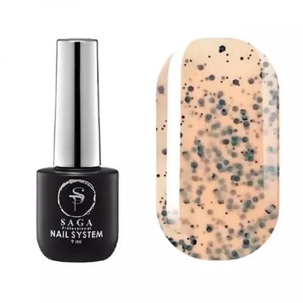 Gel polish SAGA Black Snow no. 03 9 ml Gel polish SAGA Black Snow no. 03 9 ml