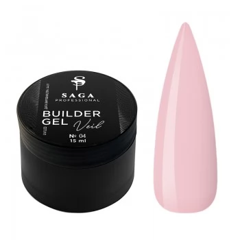 Builder Gel Saga Veil no.04 Rose Pink 15 ml
