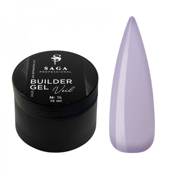 Builder Gel Saga Veil no.16 15 ml Builder Gel Saga Veil no.16 15 ml