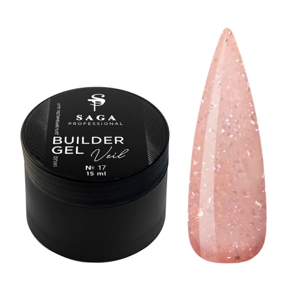 Builder Gel Saga Veil no.17 15 ml