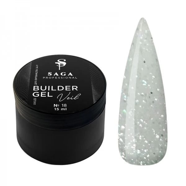 Builder Gel Saga Veil no.18 15 ml