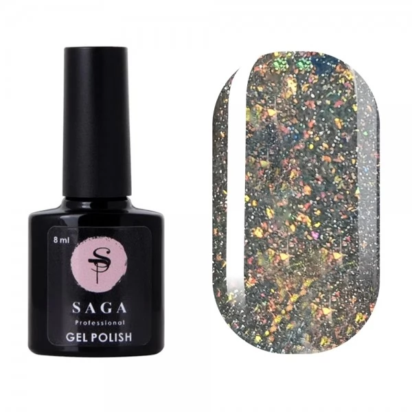 Gel polish SAGA Fiery no. 19 8 ml Gel polish SAGA Fiery no. 19 8 ml
