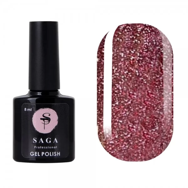 Gel polish SAGA Fiery no. 25 8 ml Gel polish SAGA Fiery no. 25 8 ml