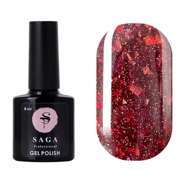 Gel polish SAGA Fiery no. 31 8 ml Gel polish SAGA Fiery no. 31 8 ml