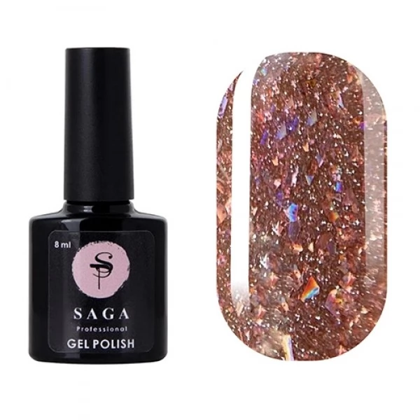 Gel polish SAGA Fiery no. 34 8 ml Gel polish SAGA Fiery no. 34 8 ml