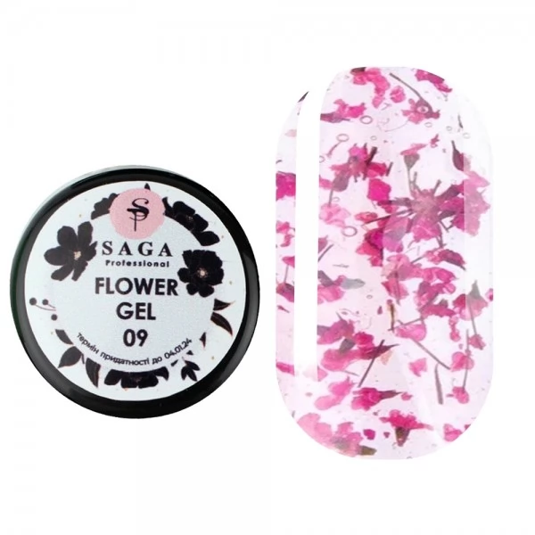 Dried flower decoration gel Saga no.09 Dried flower decoration gel Saga no.09