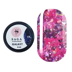 Gel polish Saga Galaxy glitter no.08 8ml
