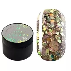 Gel polish Saga Galaxy glitter no.16 8ml