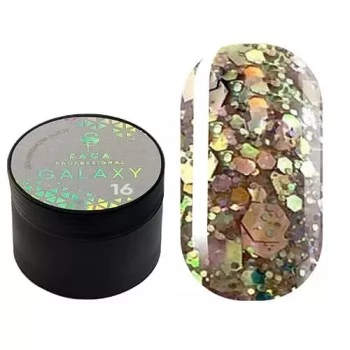 Gel polish Saga Galaxy glitter no.16 8ml
