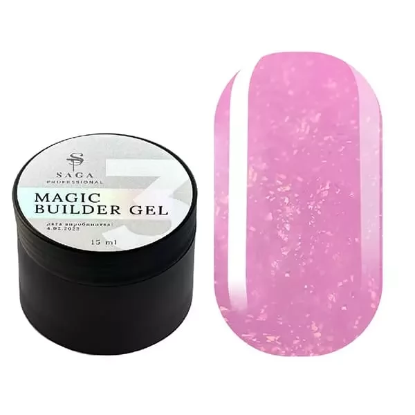 Builder Gel Saga MAGIC no.03 15 ml Builder Gel Saga MAGIC no.03 15 ml